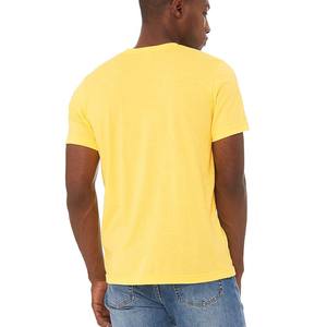 Camisetas de tres mezclas Camiseta de Jersey unisex de algodón pesado Camisetas personalizadas Heather Bella + Canvas Unisex Heather T Shirt Mayoristas - Product Image 3