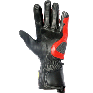Gants de course d'hiver KEVEN IMPEX de qualité supérieure en cuir de vache véritable jaune et noir, respirants, antidérapants, à doigts entiers - Product Image 2