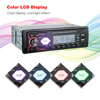 Autoradio 2 USB 12V 1 DIN Stéréo Aux-in Récepteur FM Lecteur MP3 Audio SD BT pour Voiture