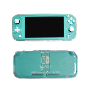 Clear Crystal Shell <strong>Case</strong> for <strong>Nintendo</strong> for Switch Lite with Kickstand Protective Hard PC Plastic <strong>Case</strong> UV Printing - Product Image 1
