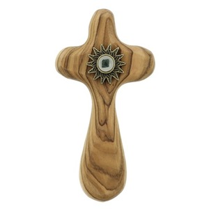 Colgante de pared de madera con estrella grabada, suministros de Iglesia, Brassworld, India - Product Image 1