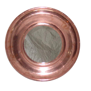Miroir mural décoratif en bronze antique pour mariage - Product Image 5