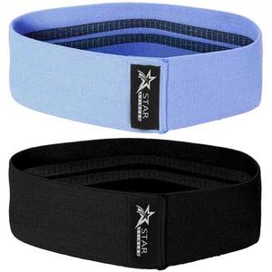 Women's Home Fitness Hip Strength Training Bands Wide Anti-Slip Fabric Resistance Bands for Booty Exercise Customizable Logo - Product Image 5