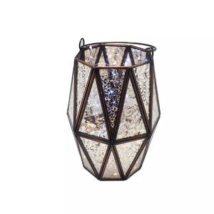 Candelabro cuadrado de cristal y oro, decoración para el hogar, nuevo estilo - Product Image 6