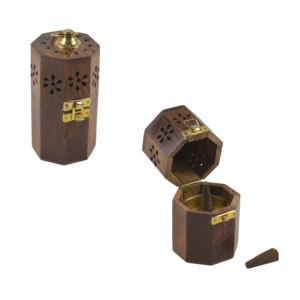 กระถางธูปดีไซน์วัสดุไม้,ภาชนะสำหรับตกแต่งบ้าน - Product Image 3