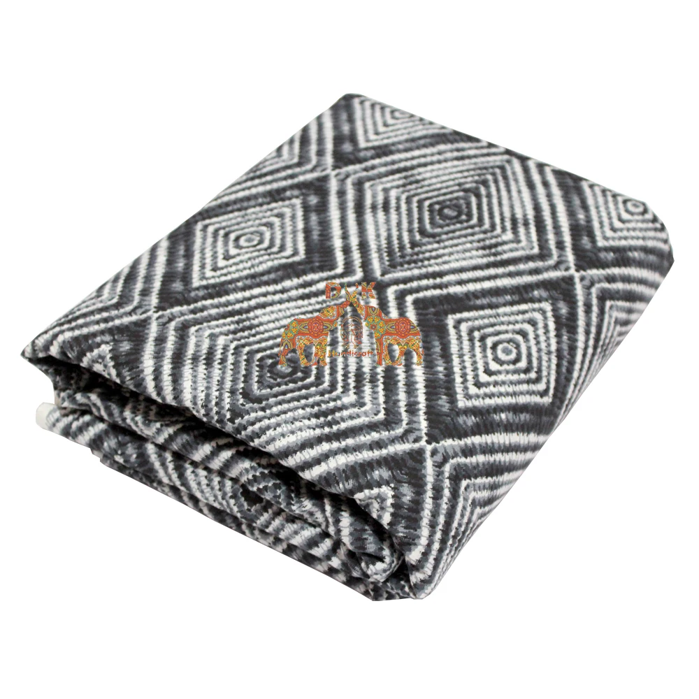 Алмазная ткань Shibori Tie Dye, чистый хлопок, натуральная Ручная Покраска