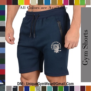 Short de gymnastique personnalisé de haute qualité pour hommes, leggings de yoga, fermeture à cordon de serrage, séchage rapide et respirant pour l'entraînement physique - Product Image 6