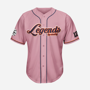 Camiseta de Béisbol Personalizada por Sublimación, Uniforme Transpirable de Poliéster para Hombre, Bordado, Impresión, Camiseta de Softbol en Oferta - Product Image 2