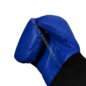Guantes de boxeo impresos de cuero para niños de 12oz hechos a medida para gimnasio en casa Kick Boxing y entrenamiento de MMA - Product Image 6