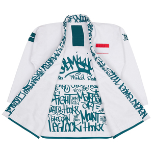Jiu Jitsu-kimono profesional para hombres, uniforme de jiujitsu, personalizado, azul - Product Image 4