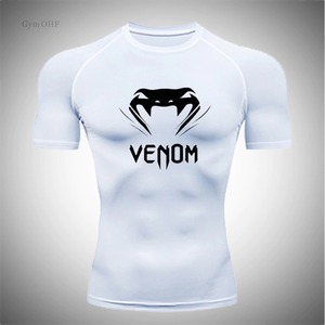 Camiseta de compresión para hombre, camisetas deportivas de entrenamiento para gimnasio, boxeo, Kickboxing - Product Image 3