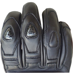 Gants d'été pour moto, sport et plein air, en cuir véritable de haute qualité, Keven KI-619, visage souriant, imperméables, compatibles avec les écrans tactiles - Product Image 4