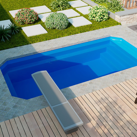 Custom Fiberglass Swimming Pool Shells - Durable & Versatile