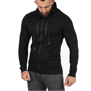 Haute qualité respirant séchage rapide hommes Gym Stringer débardeurs sweats à capuche sans manches conception de Logo personnalisé méthode de tissage tricoté - Product Image 5