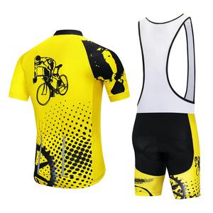 Conjunto <span class=keywords><strong>de</strong></span> camisetas y pantalones cortos <span class=keywords><strong>de</strong></span> ciclismo para <span class=keywords><strong>hombre</strong></span>, <span class=keywords><strong>ropa</strong></span> deportiva personalizada, uniforme - Product Image 2