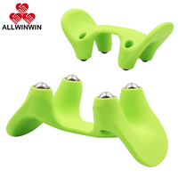 ALLWINWIN RMB46 Rouleau de massage - Masseur plantaire en acier en forme de H pour fasciite plantaire