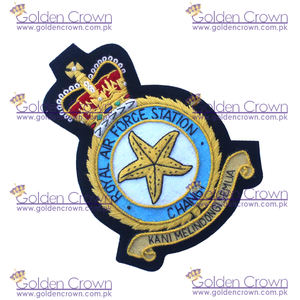 Insigne à coudre Royal Cao brodé Bullion Fabric Design - Product Image 2