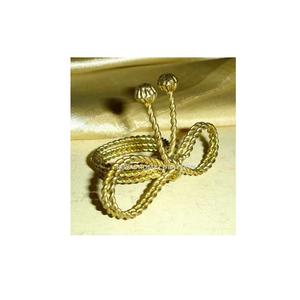 ห่วงรัดผ้าเช็ดปากลายดอกไม้สีทองดีไซน์แฟนซีอุปกรณ์จัดระเบียบกระดาษทิชชู่สำหรับงานแต่งงาน - Product Image 3