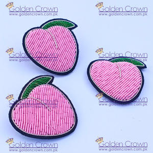 Broches de Fresa de Color Sólido Bordados a Mano con Imán Ecológico de Tela de Alta Calidad al por Mayor con Opciones Personalizadas - Product Image 5