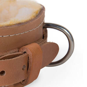 สายรัดข้อมือออกกำลังกาย,สายหนังรัดข้อมือยกน้ำหนักหนังสีพรีเมี่ยม - Product Image 4