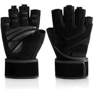Guantes de gimnasia personalizados para hombre y mujer, protección de palma completa para entrenamiento de fitness, levantamiento de pesas, culturismo - Product Image 4