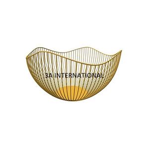 Nouvel Arrivage Looking Home Cuisine Décoration Alimentaire et Fruits Contenant Panier Métallique Vaisselle Fruits Rack Pour Prix de Gros - Product Image 1