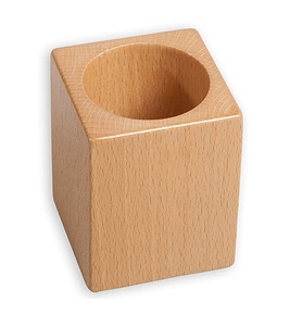 ที่ใส่ปากกาไม้ขายดีที่สุด ขนาดและสีไม้ธรรมชาติ สามารถปรับแต่งได้ ราคาประหยัด - Product Image 2