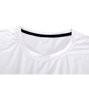 T-shirts pour hommes, personnalisés par Sublimation, teint à couleur unie, blanc, de haute qualité, vente en gros, collection 2020 - Product Image 6