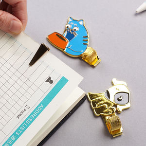 Porte-stylo personnalisé en métal pour cahier - Product Image 6