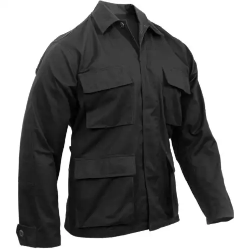 เสื้อทหารสไตล์สีพื้น,เสื้อโค้ทกองทัพเครื่องแบบยุทธวิธีเสื้อแจ็คเก็ตลำลองกระเป๋าใหญ่