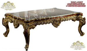 Royal Look Gold Carved Sofa Set for Living Area French Style Hand Carved Living Room Sofa Set Royal Style Sofa Set for Living - Product Image 6