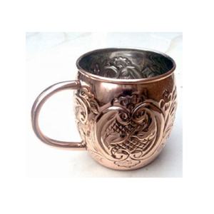 Mug à boire en cuivre au design moderne, gravé à la main, mug à mule, mug à café et à bière à prix raisonnable - Product Image 4