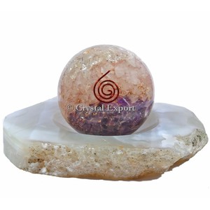 Esfera de orgón RAC | Comprar suministros artesanales de piedra curativa de bola de esfera curativa - Product Image 1