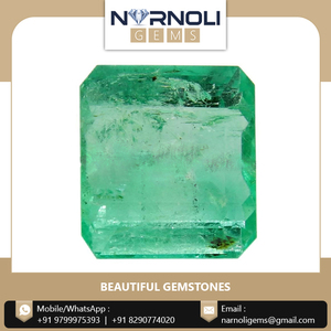 คริสมาสต์ขายด้านบนได้รับการรับรองผู้ผลิตมีค่า11.5X10.4มิลลิเมตรขนาดพลอยมรกตธรรมชาติตัดสีเขียวพลอยหลวม - Product Image 5