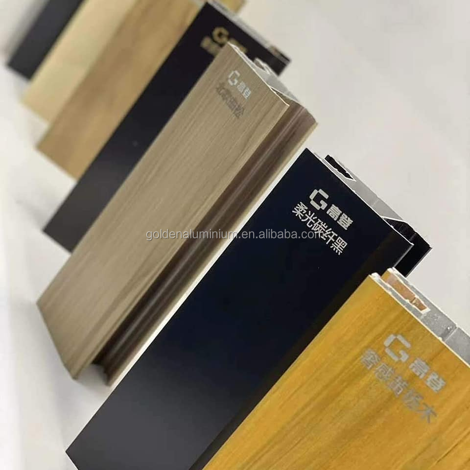T4 T5 6063 Aluminum Extrusion Products Powder Coating