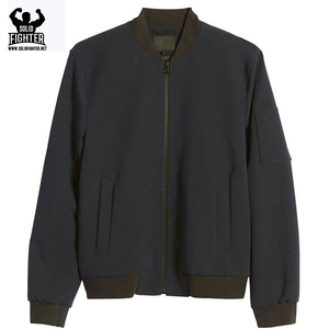 Dernière Conception Personnalisée En Gros 100% Polyester Baseball Bomber Veste Tissu Respirant Blouson - Product Image 6