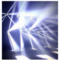 Lumière de scène à tête mobile LED 8x10W RGBW 4 en 1 pour scène, fête, bar, discothèque