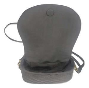 Sac à bandoulière en cuir noir véritable pour femmes Logo personnalisé Doublure en polyester imperméable Mode décontractée Style épaule Fermeture à glissière - Product Image 4