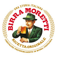 Bière Birra Moretti 2 x 33 cl Lager aux fruits et légumes - 4,6% d'alcool, couleur claire, pasteurisée, fabriquée en Italie