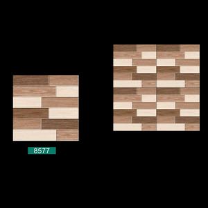 Decoración del hogar Azulejos de suelo mate de porcelana con aspecto de madera de alta calidad 40x40cm - Product Image 5