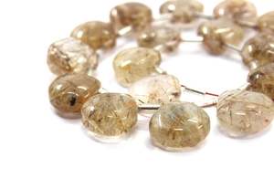 Cuentas de Briolette para manubrio, GEMA de cobre Natural, en forma de corazón, suave, calidad increíble, 1 hilo, 21 piezas - Product Image 5