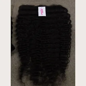 2024 new hairstyles extensions for women vietnam virgin human hair with deep wave hair no tangle