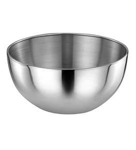 Bol en acier inoxydable et bol de look élégant incassable avec bol mélangeur poli en acier inoxydable - Product Image 1