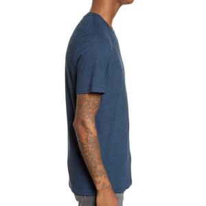 Tultex 1900 T-shirt Heritage unisexe-T-shirts True Navy T-shirts à manches courtes en trois mélanges - Product Image 3