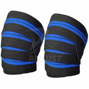 ชุดออกกำลังกายนีโอพรีนคุณภาพสูงสำหรับทุกเพศ พิมพ์โลโก้ได้ ไม่ลื่น นุ่ม ยืดหยุ่น ผ้าพันเข่าสำหรับฟิตเนส เพาะกาย ฝึกซ้อม ทนทาน - Product Image 4