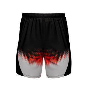 Short décontracté pour homme avec logo brodé réfléchissant sublimé personnalisé de créateur respirant Gsm 180-220 Short Length - Product Image 5