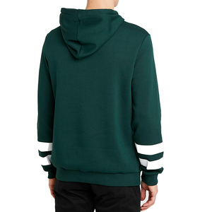 Sudadera con capucha para hombre, de tela de rizo verde personalizada, con tu logotipo - Product Image 3