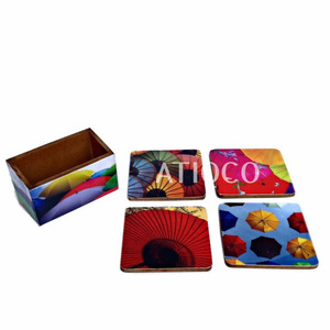 ชุดถาดรองแก้วทำจากเรซินดีไซน์สวยงามทันสมัย - Product Image 6