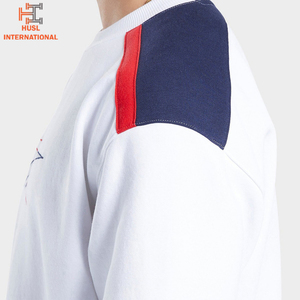 Sudadera de Cuello Redondo para Hombre de Alta Calidad, con Logotipo Personalizado, Corte Regular, Felpa de Algodón, Color Sólido, Casual, Ecológica - Product Image 5