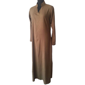 Último diseño Abaya abierta frontal para mujeres musulmanas de moda de algodón orgánico Regular resistente a los rayos UV de bambú musulmán tradicional - Product Image 1
